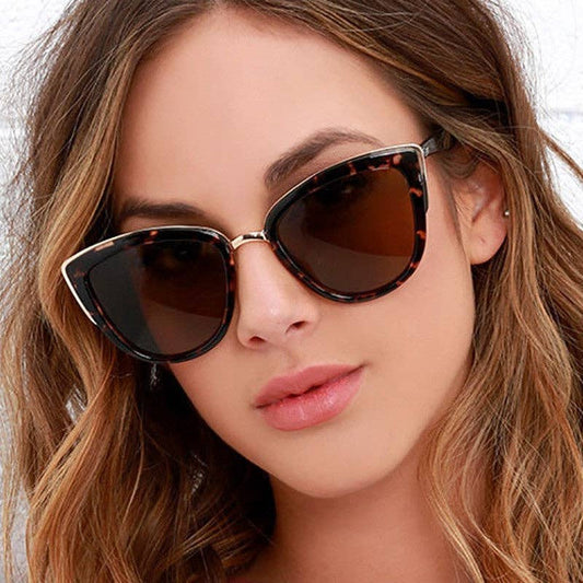 Vintage Cat Eye Sunglasses For Women's Fashion