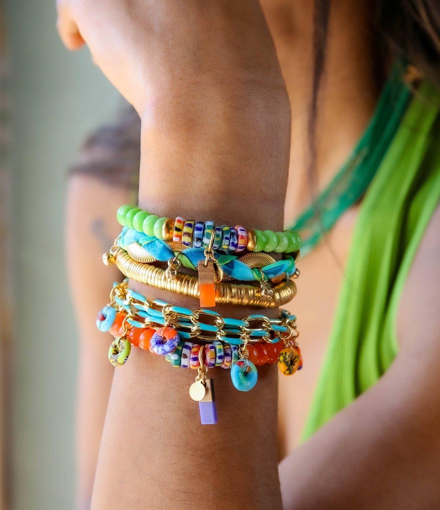 Skittles Elastic Bracelet