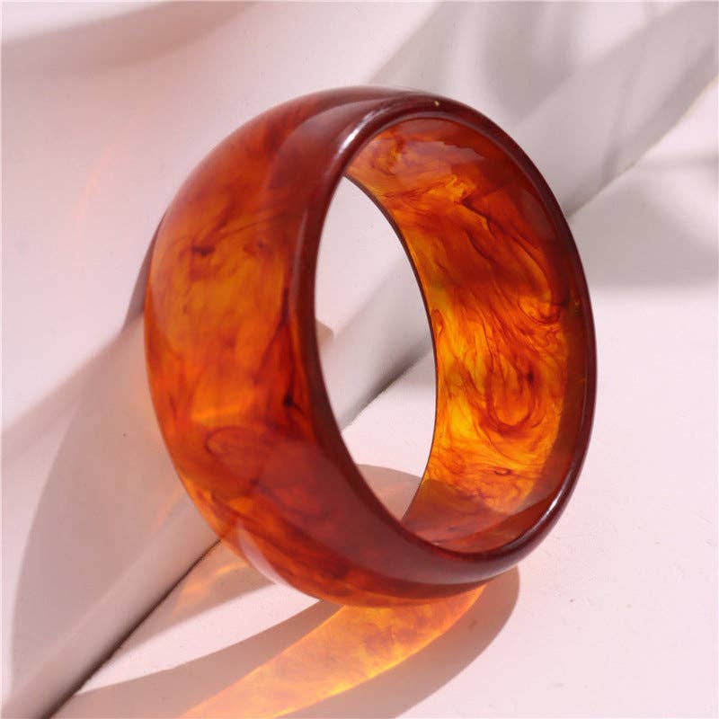 Colorful Irregular Single Acrylic Bracelets DP25B570