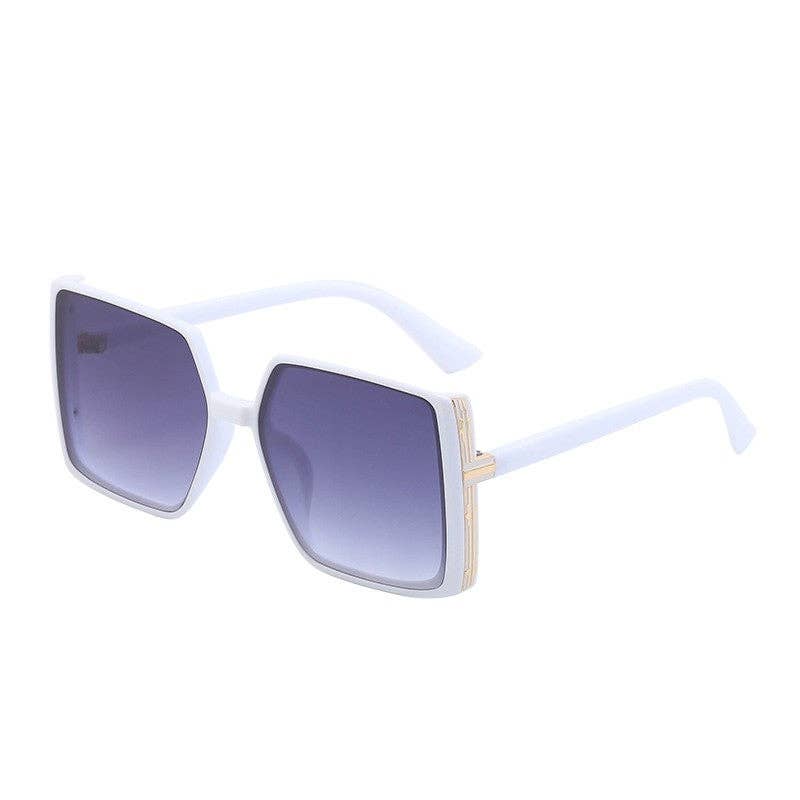 TR Fashion Square Frame Sunglasses For Women