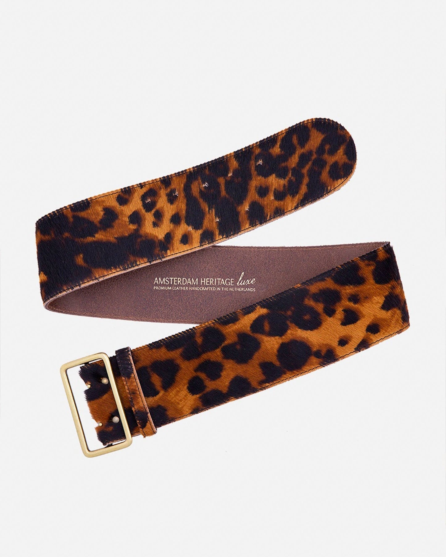 MADE TO ORDER Lori | Wide Animal Print Belt