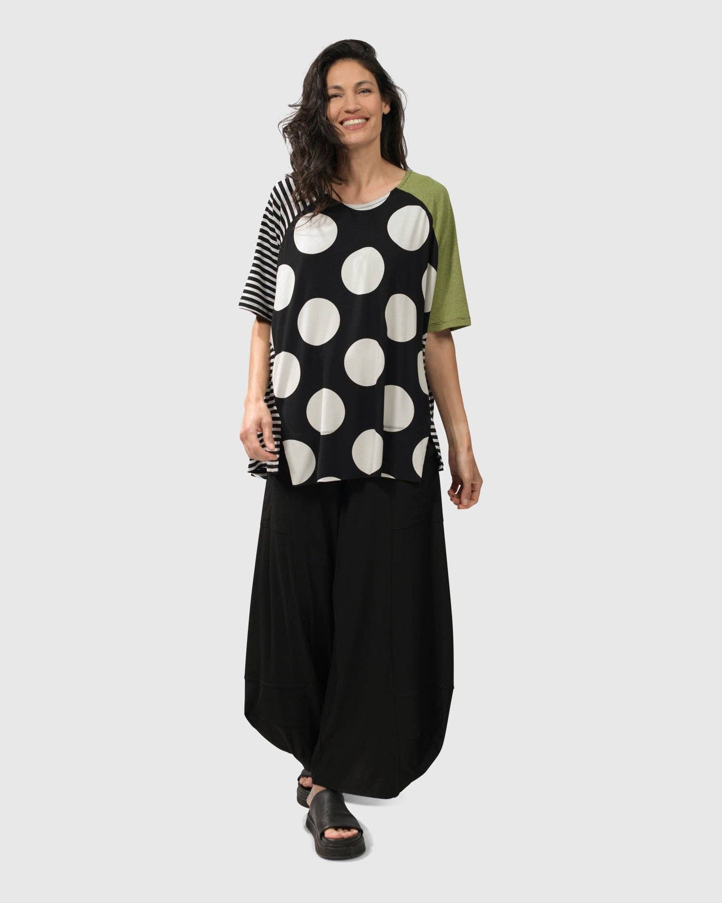 ESSENTIAL PUNTO POCKETS PANTS, BLACK