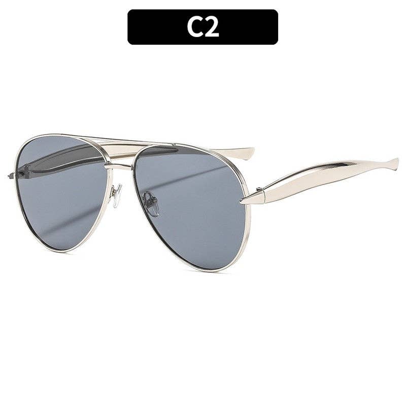 Metal Frame Sunglasses