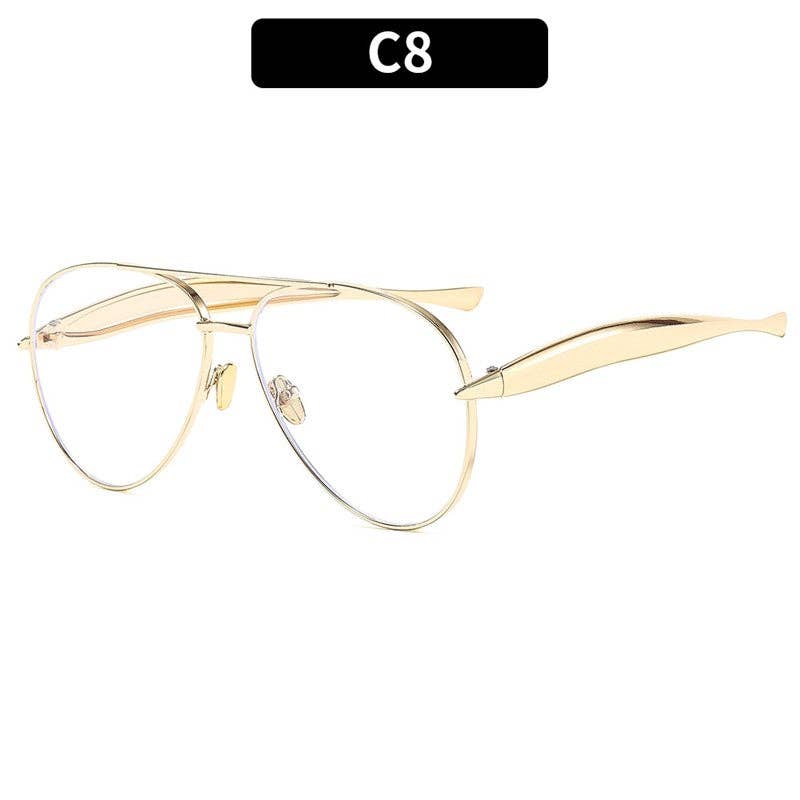 Metal Frame Sunglasses