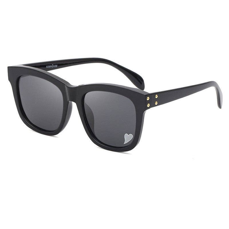 Ladies' Polarized Sunglasses With Heart-Shaped Lenses