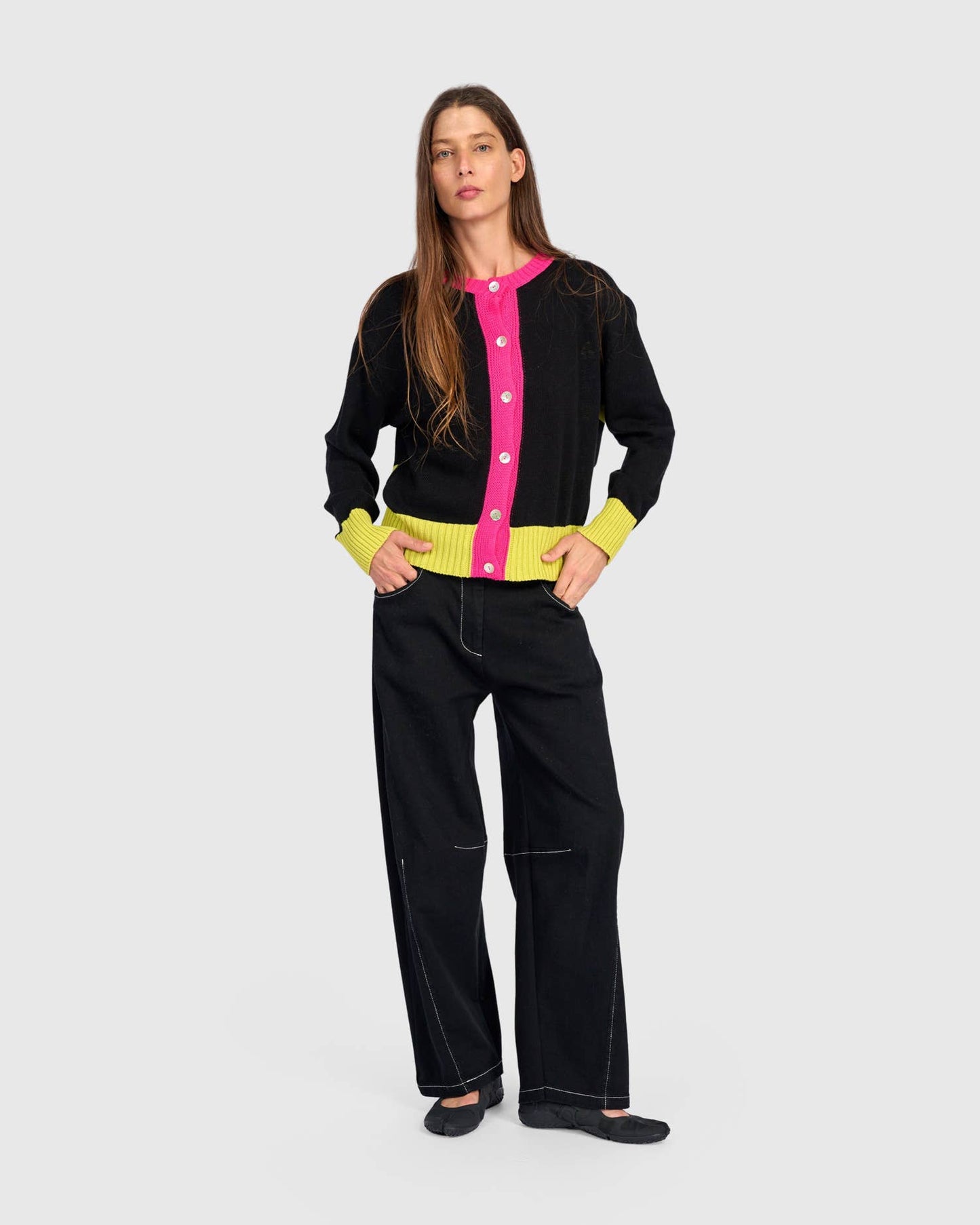 Cricket Cardigan, Black