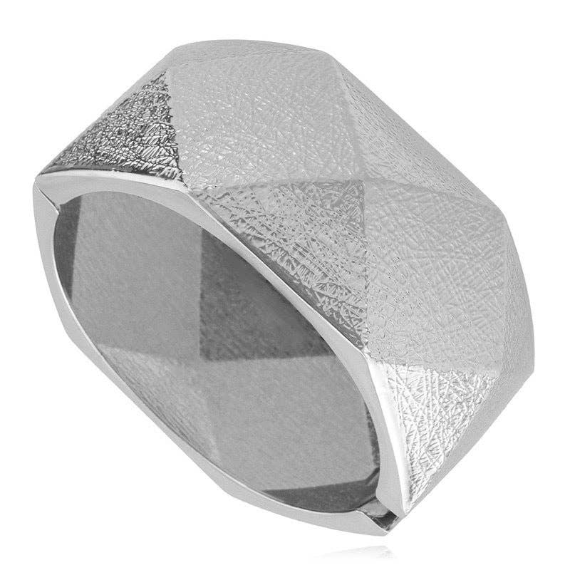 Stylish Chunky Wide Bangle Bracelet DP25F819
