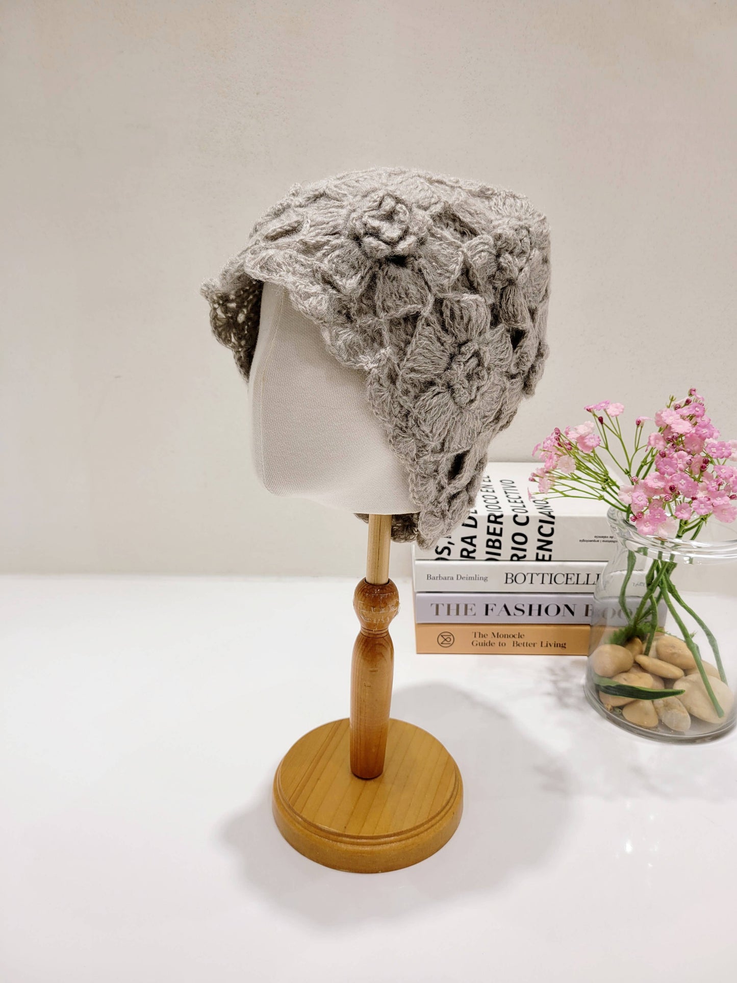 Elegant Crochet Knitted Beanie