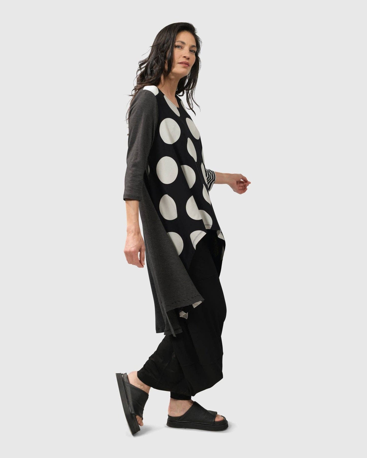 ESSENTIAL PUNTO POCKETS PANTS, BLACK
