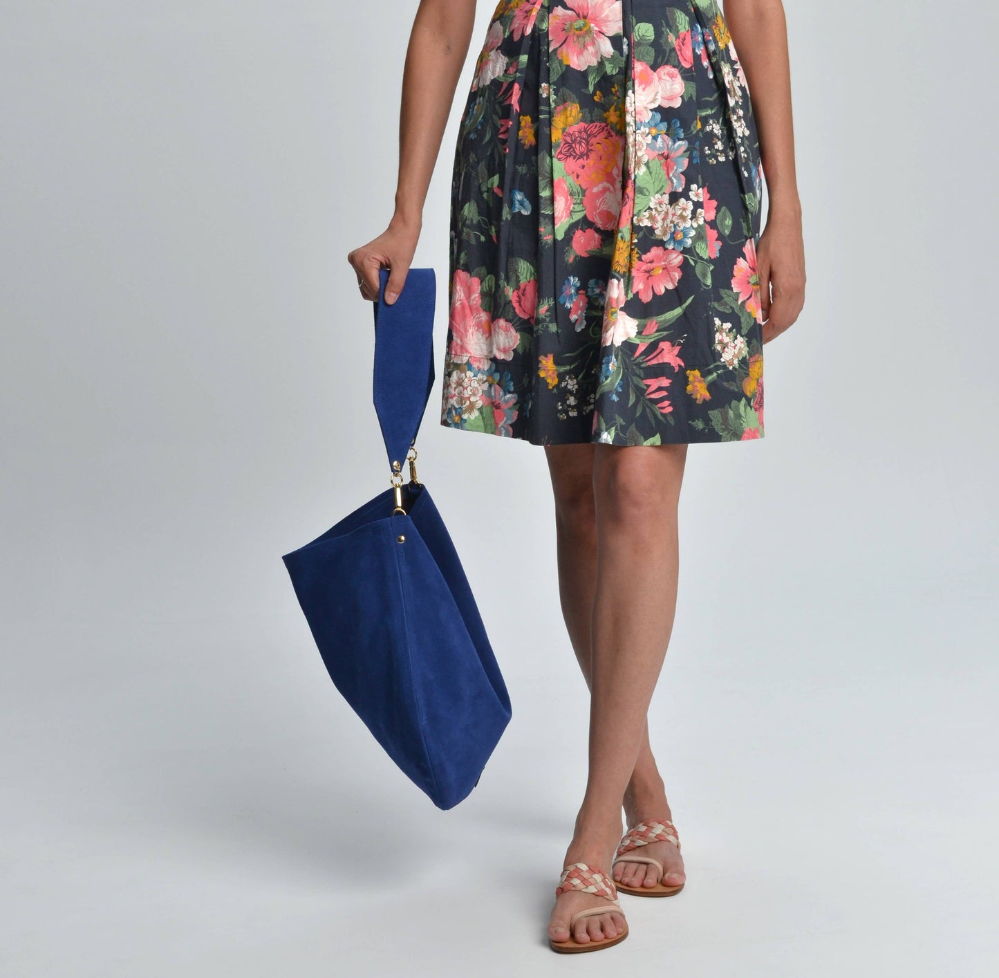 Anna soft bag in blue