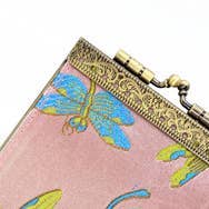 Butterfly or Dragonfly Brocade Card Holder with RFID