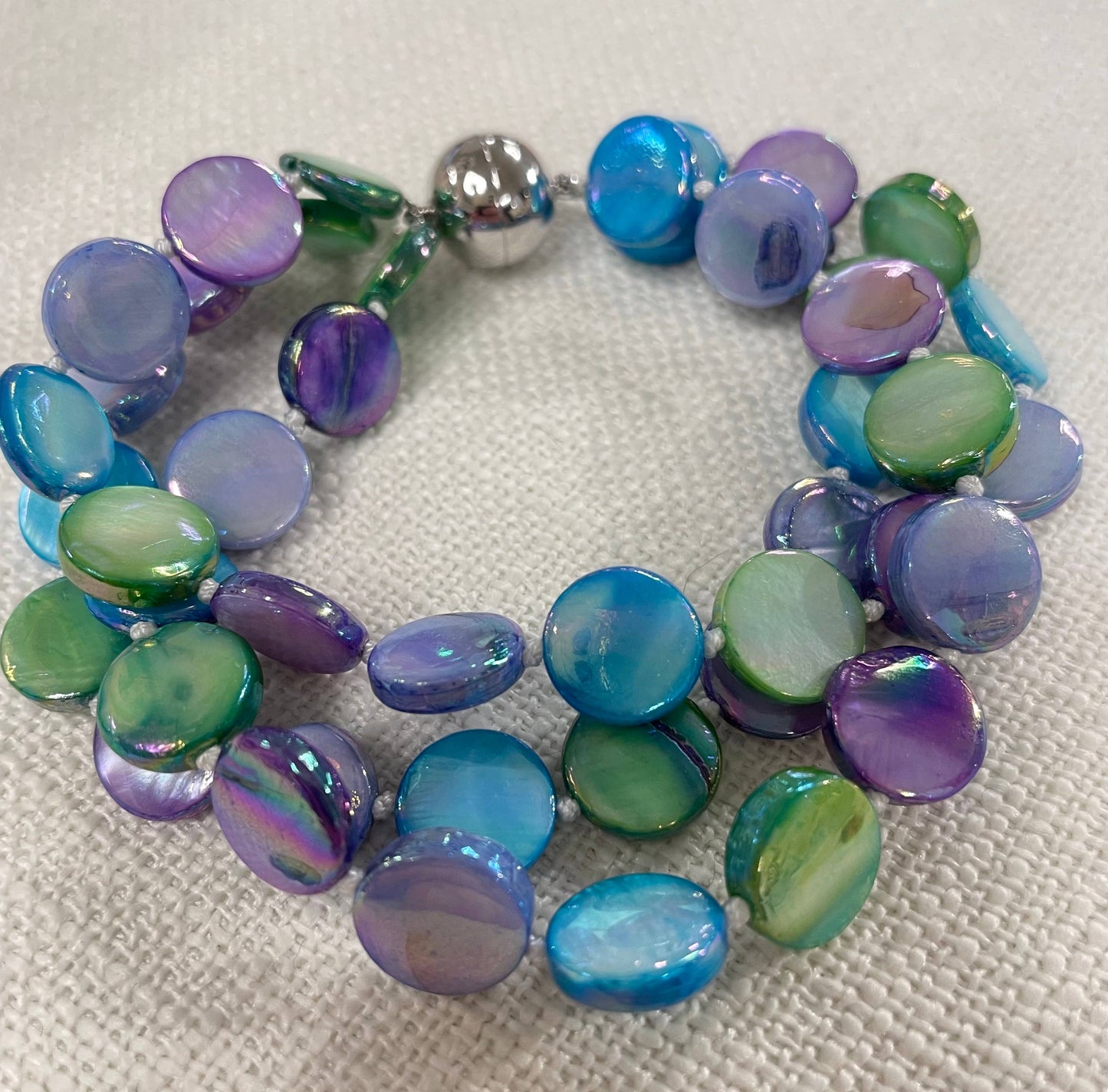 Mother of Pearl Beaded Bracelet