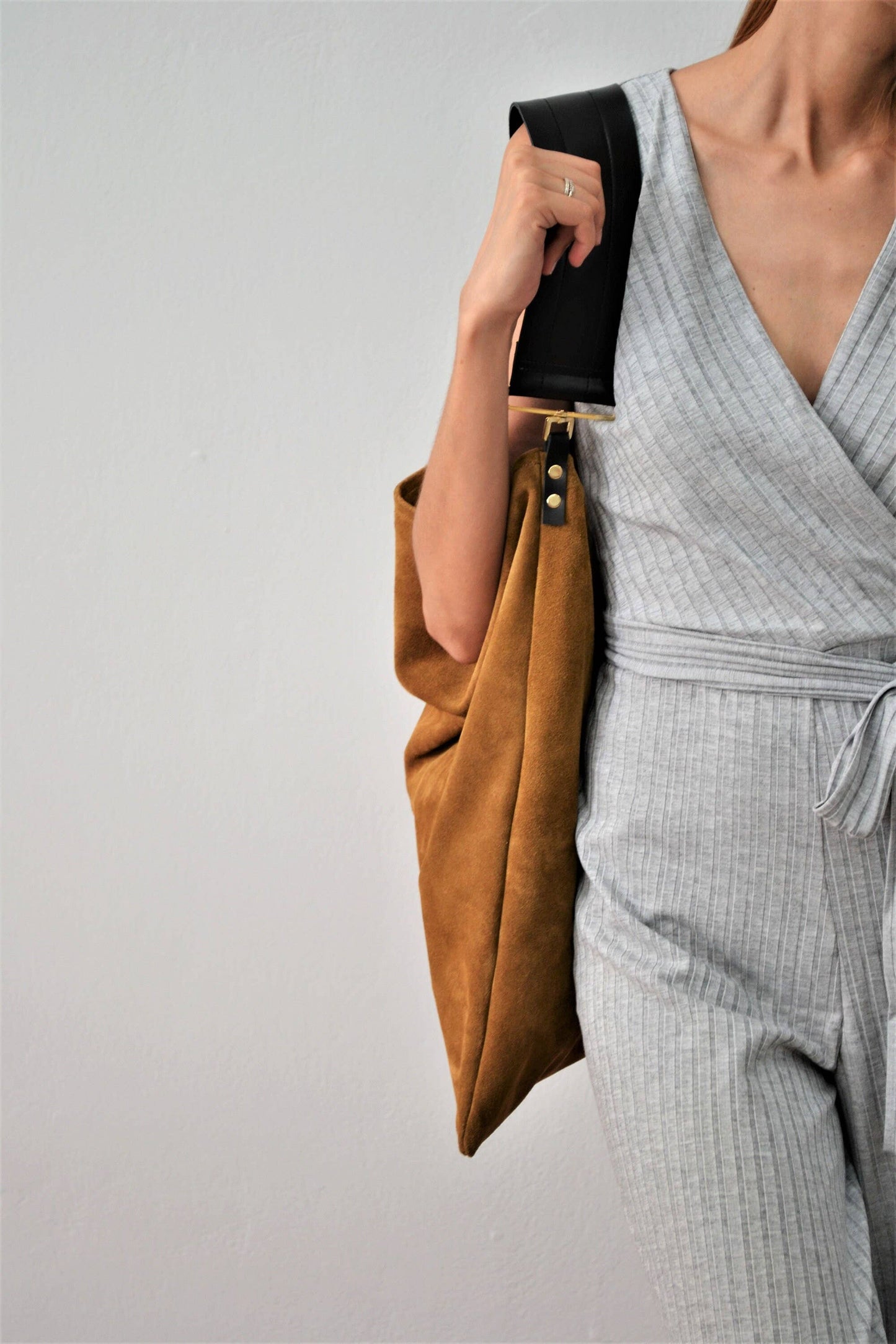 Akathi soft bag in caramel