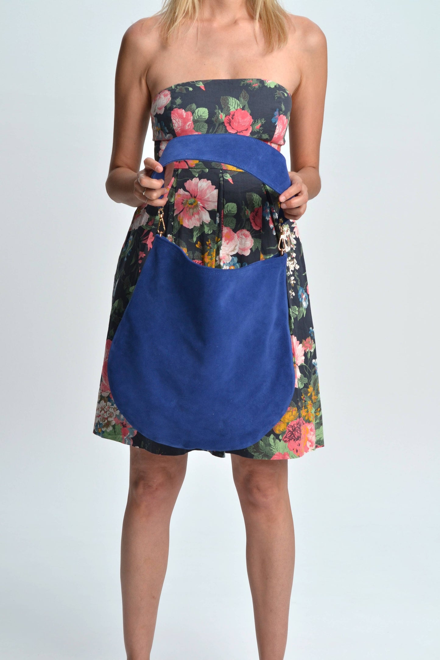 Anna soft bag in blue