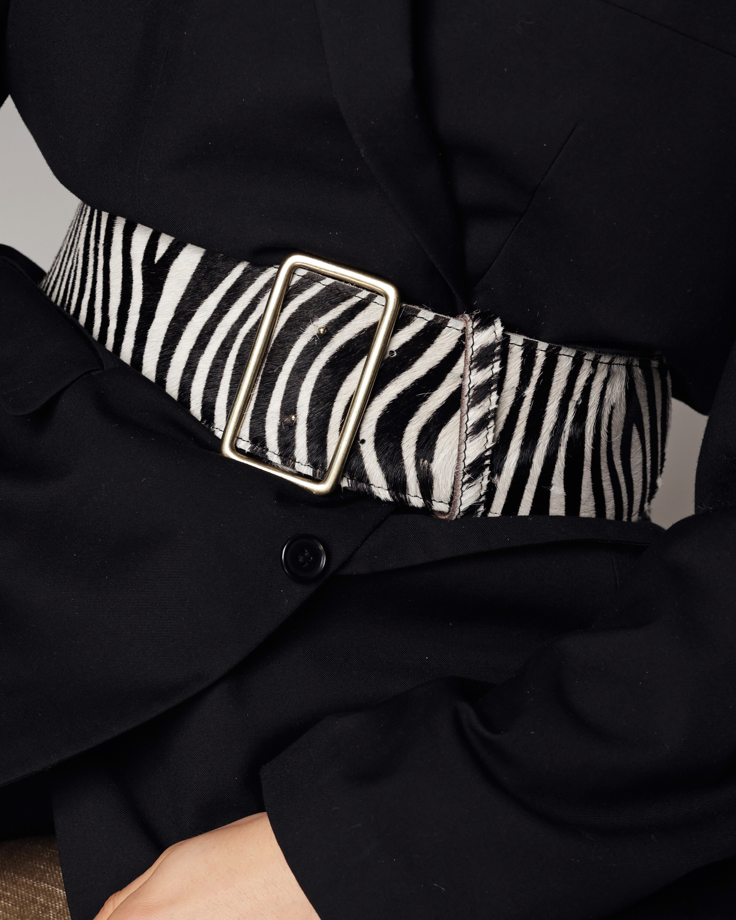 MADE TO ORDER Lori | Wide Animal Print Belt