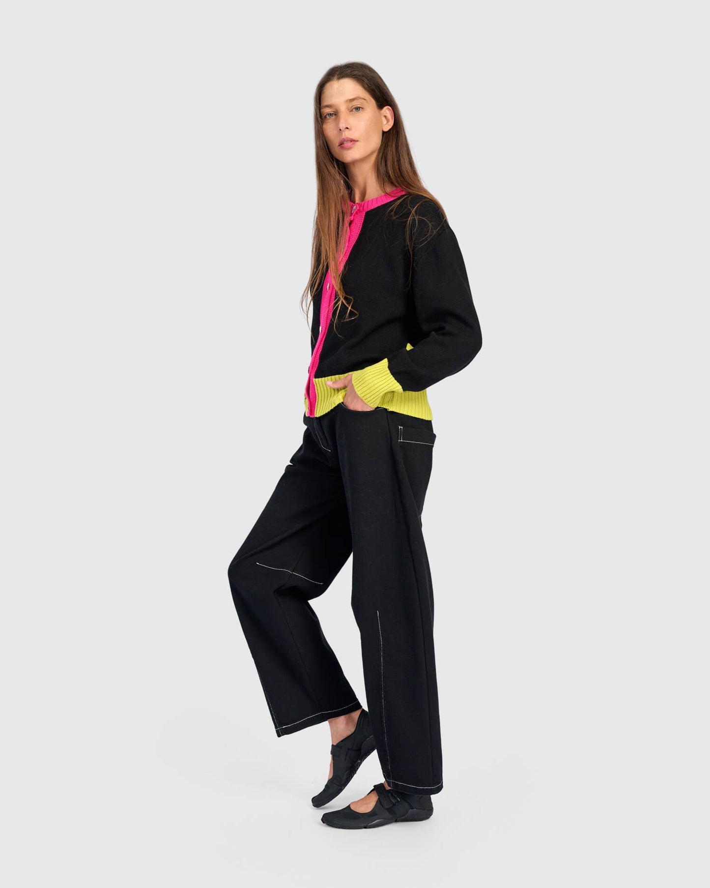 Cricket Cardigan, Black