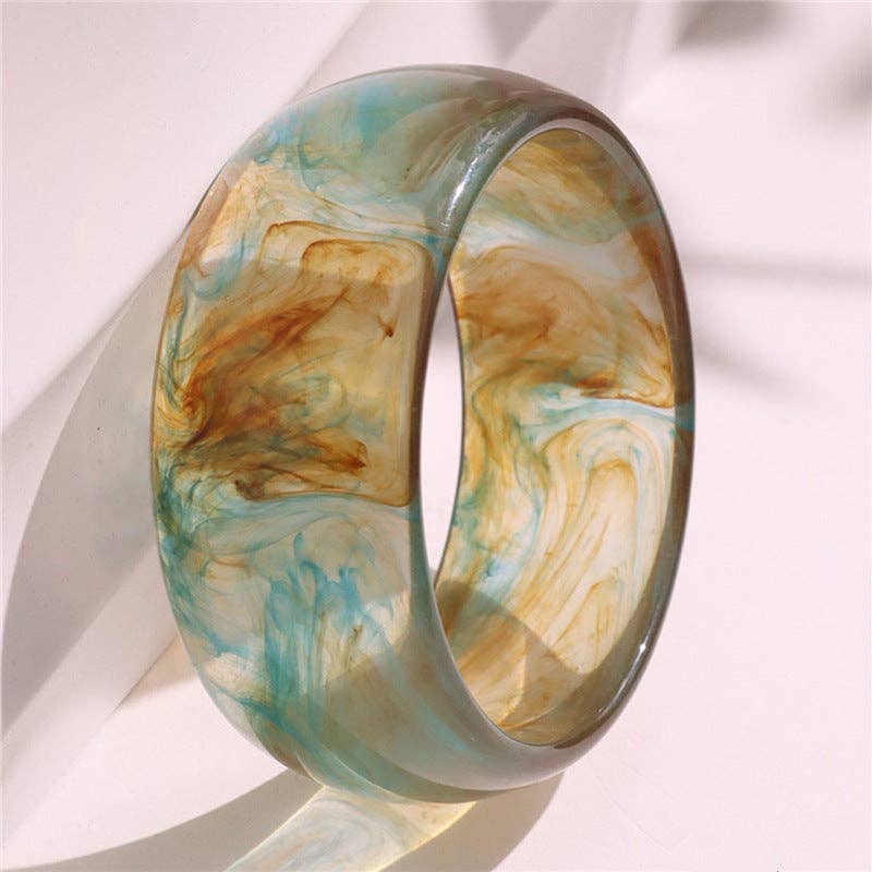 Colorful Irregular Single Acrylic Bracelets DP25B570