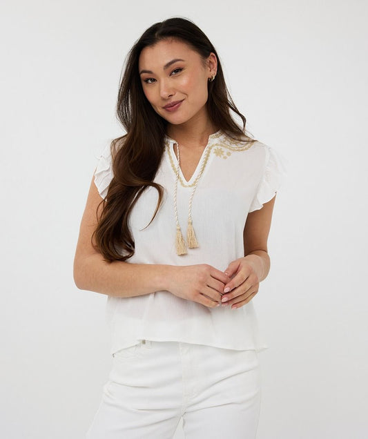 Blouse embroidery