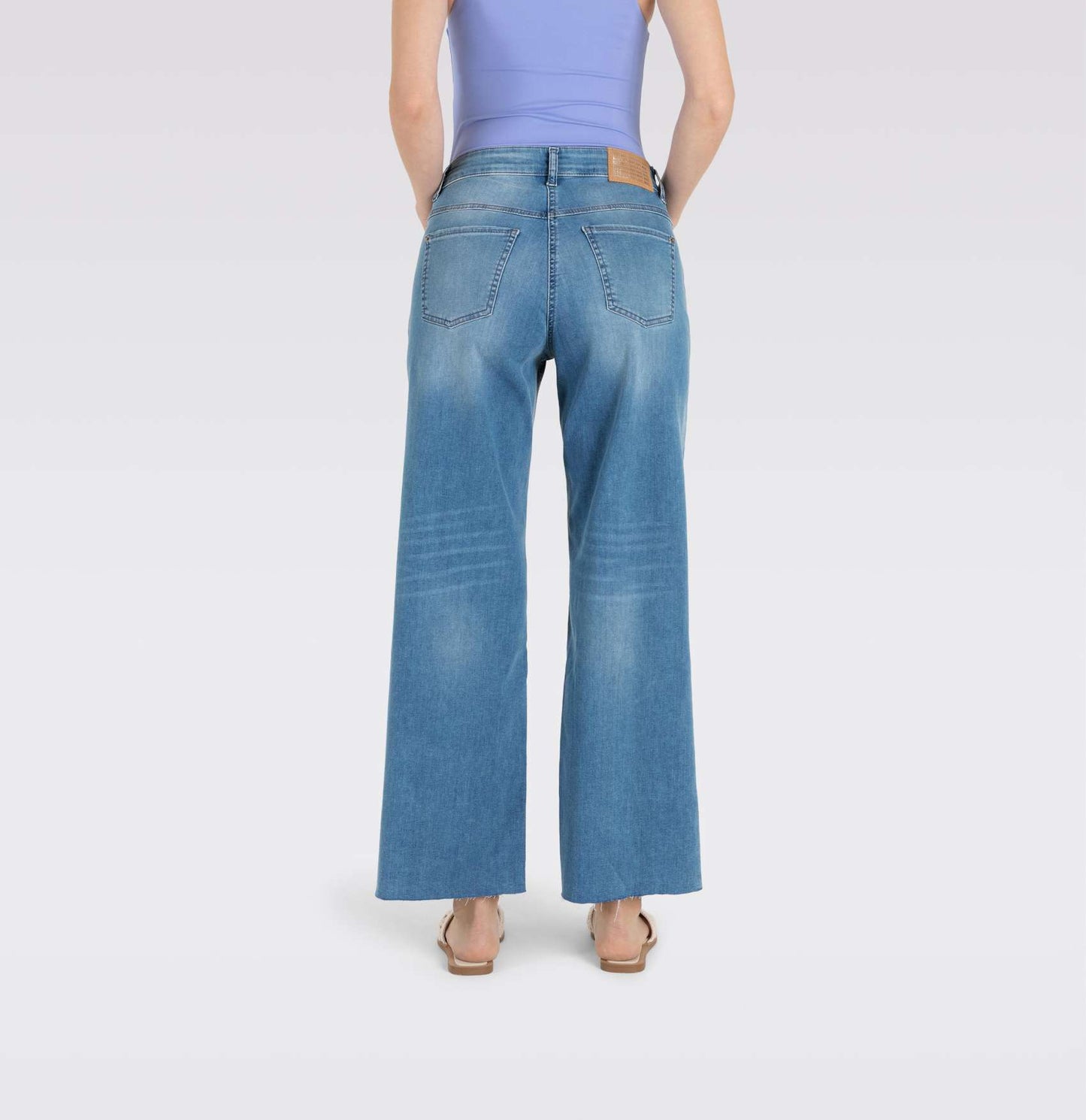 Wide Fringe Jeans