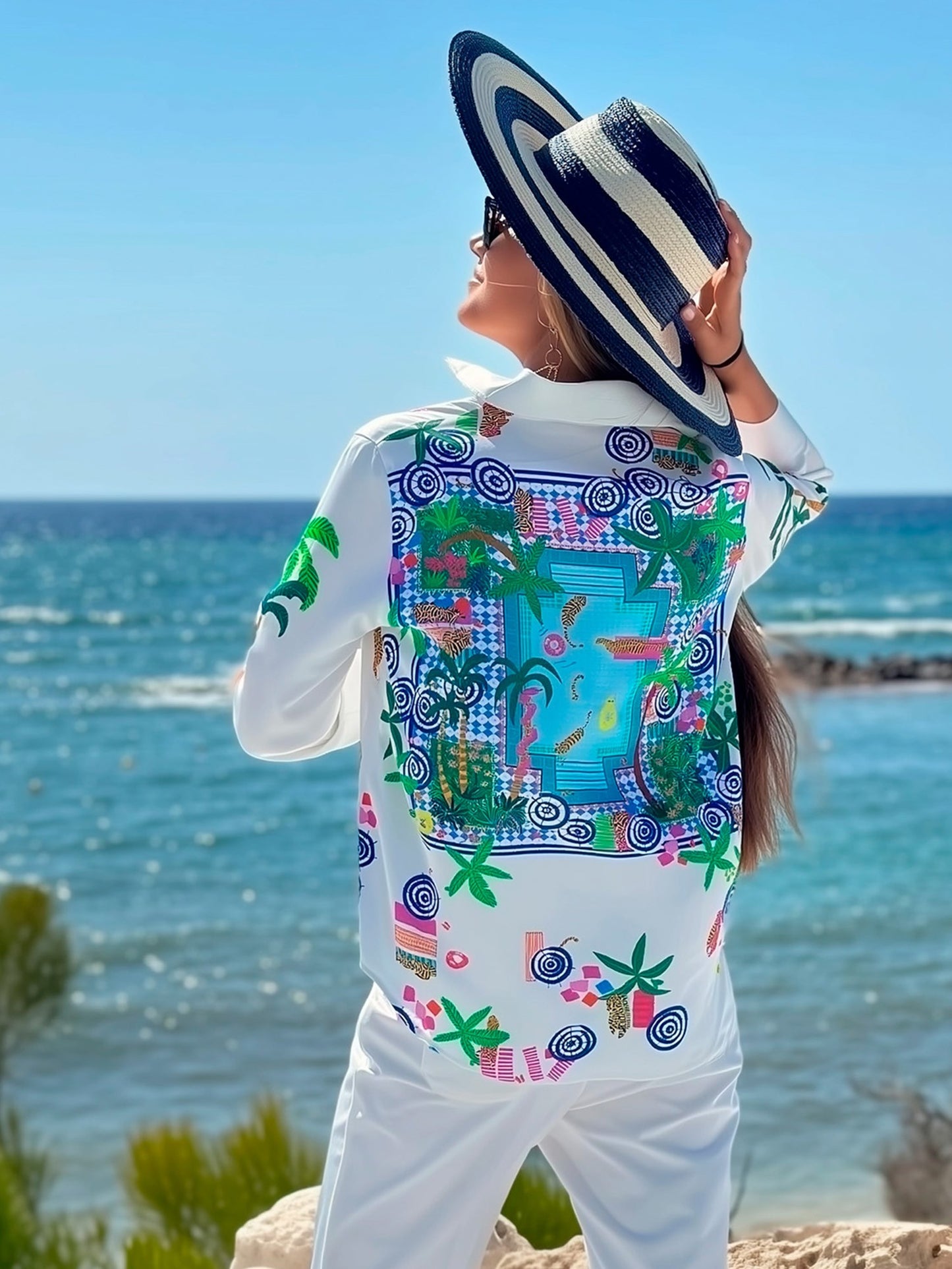 SHIRT MAFALDA PISCINA PRINT