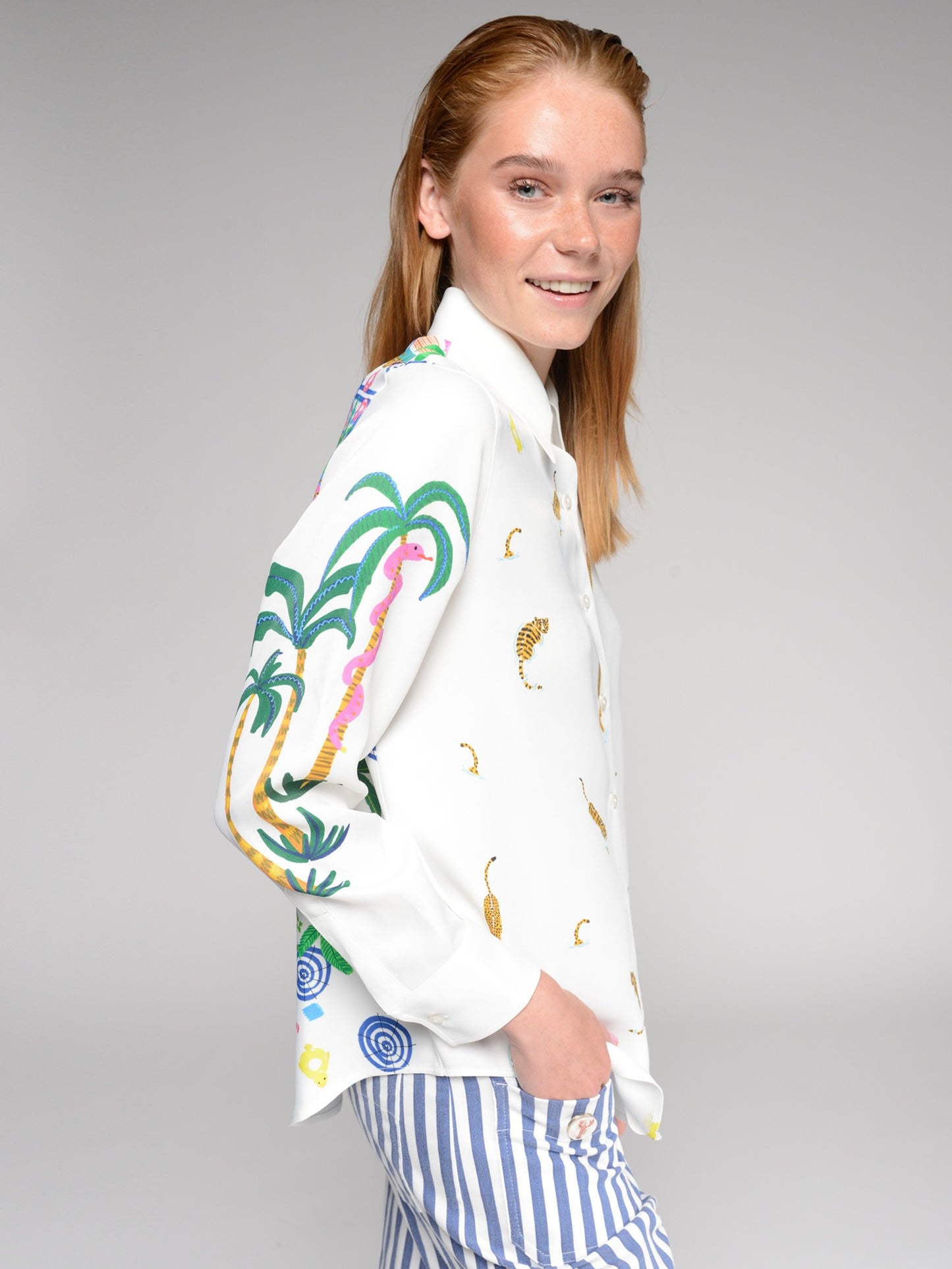 SHIRT MAFALDA PISCINA PRINT